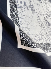 DIOR 26S SCARF 90CM IN SILK 198371