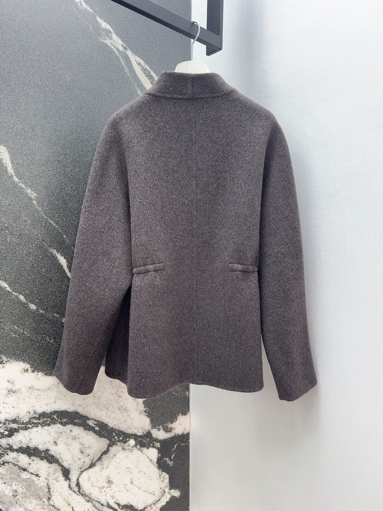 HERMES 25S REVERSIBLE LONG KNIT CARDIGAN 173
