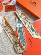 HERMES 26S SCARF 86 IN SILK 309598