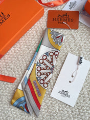 HERMES 26S SCARF 86 IN SILK 309607