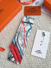 HERMES 26S SCARF 86 IN SILK 309611