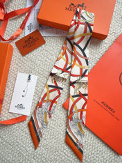 HERMES 26S SCARF 86 IN SILK 309614