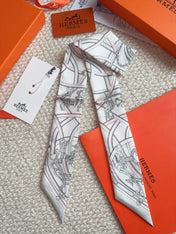 HERMES 26S SCARF 86 IN SILK 309615
