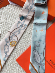 HERMES 26S SCARF 86 IN SILK 309617