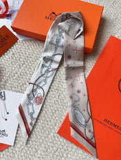 HERMES 26S SCARF 86 IN SILK 309618