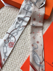 HERMES 26S SCARF 86 IN SILK 309618