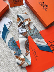 HERMES 26S SCARF 86 IN SILK 309621