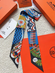 HERMES 26S SCARF 86 IN SILK 309625
