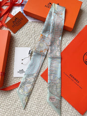 HERMES 26S SCARF 86 IN SILK 309628
