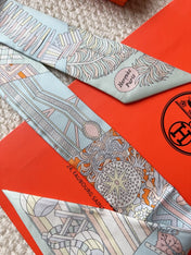 HERMES 26S SCARF 86 IN SILK 309628