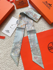 HERMES 26S SCARF 86 IN SILK 309628