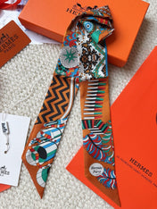 HERMES 26S SCARF 86 IN SILK 309629