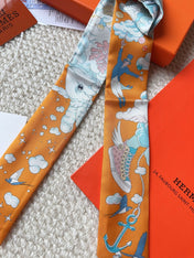 HERMES 26S SCARF 86 IN SILK 309635