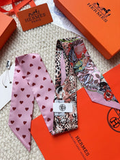 HERMES 26S SCARF 86 IN SILK 309638