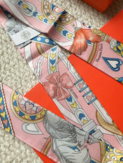 HERMES 26S SCARF 86 IN SILK 309642