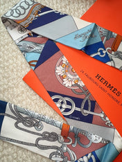 HERMES 26S SCARF 86 IN SILK 309644