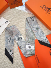 HERMES 26S SCARF 86 IN SILK 309649