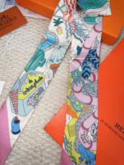 HERMES 26S SCARF 86 IN SILK 309652