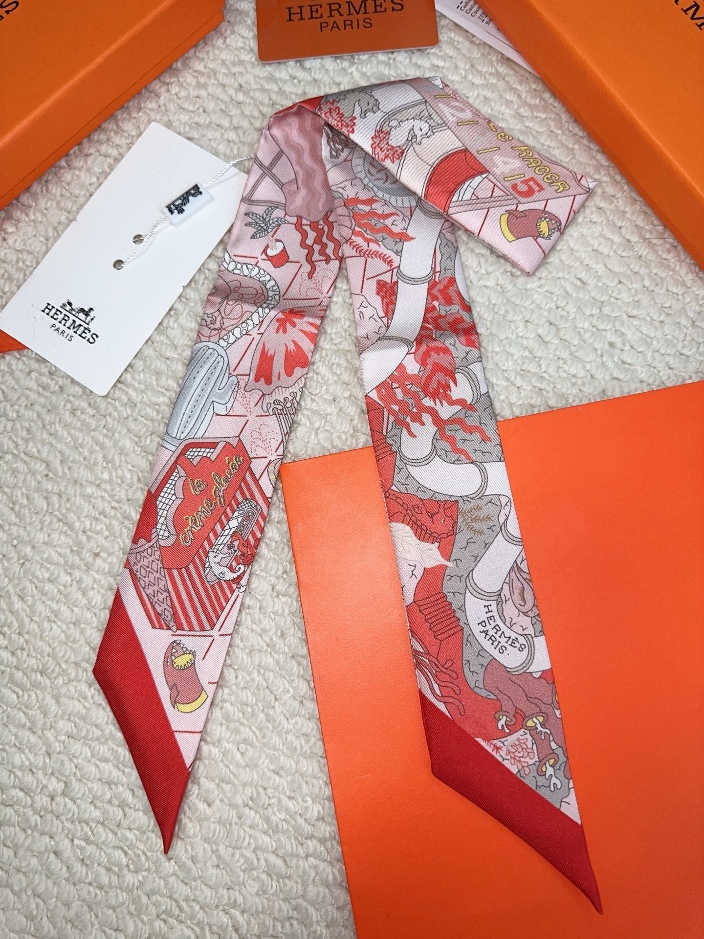 HERMES 26S SCARF 90 IN SILK 309653