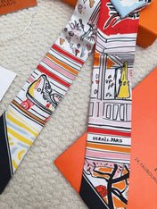 HERMES 26S SCARF 90 IN SILK 309660