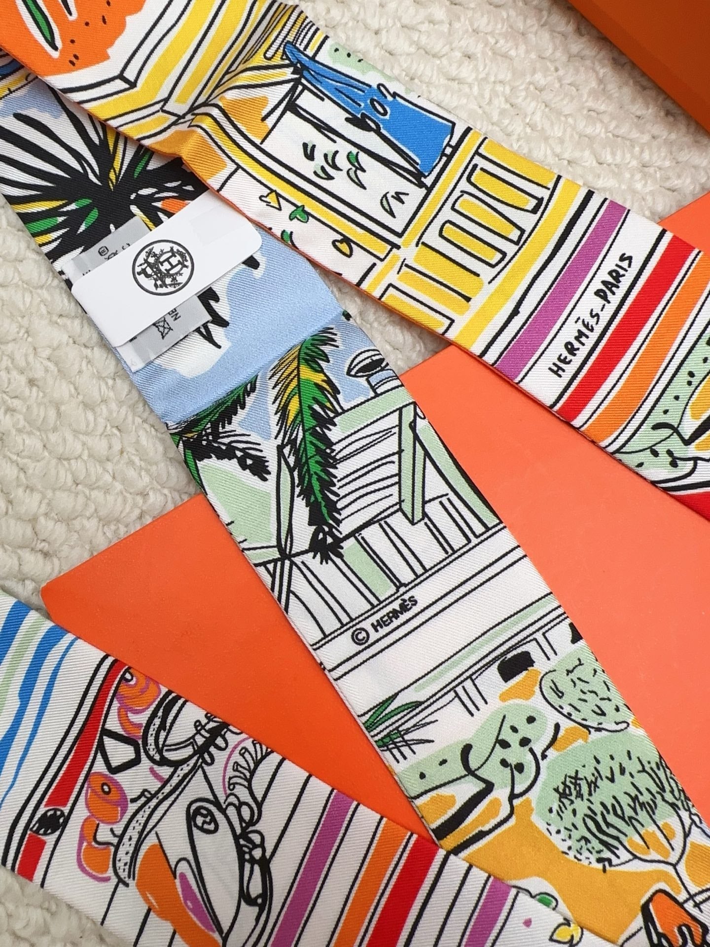 HERMES 26S SCARF 90 IN SILK 309661