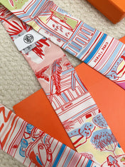 HERMES 26S SCARF 90 IN SILK 309662