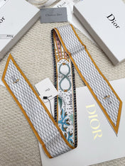 DIOR 26S SCARF 86CM IN SILK 311737