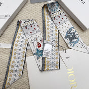DIOR 26S SCARF 86CM IN SILK 311738
