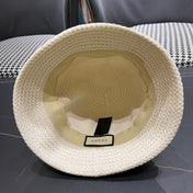 BUCKET HAT IN WHITE WOOL 389113