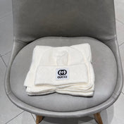 SET SCARF AND HAT IN WHITE CASHMERE AND RABBIT FUR 397373