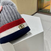 BEANIE HAT IN COLORFUL WOOL 434722