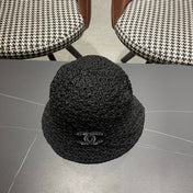 CHANEL 26S RAFFIA BUCKET HAT 335791