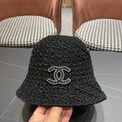 CHANEL 26S RAFFIA BUCKET HAT 335791