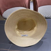 CHANEL 26S STRAW BOATER HAT 335741