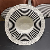 CHANEL 26S WIDE-BRIM STRAW HAT 335717