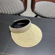 DIOR 26S RAFFIA VISOR HAT STYLE 60