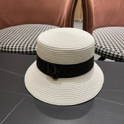 DIOR 26S SHORT BRIM STRAW HAT STYLE 77