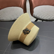 DIOR 26S SHORT BRIM STRAW HAT STYLE 75