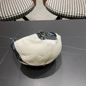 CELINE 26S COLOR-BLOCK BASEBALL CAP STYLE 63