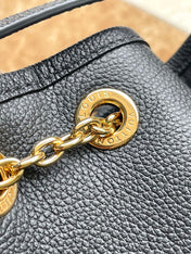 BUNDLE 28 IN BLACK MONOGRAM EMPREINTE LEATHER GOLD HARDWARE