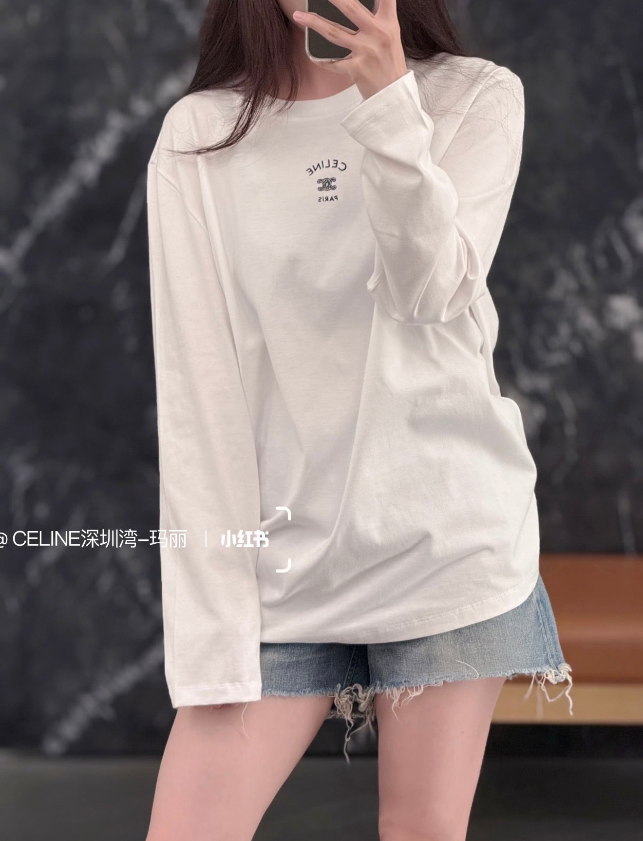 CELINE 26S LONG SLEEVE T-SHIRT 174