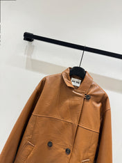 MIUMIU LEATHER JACKET STYLE 845