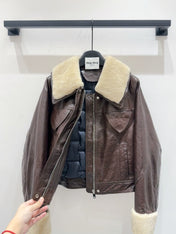 MIUMIU LEATHER JACKET STYLE 585