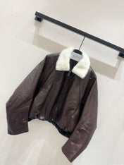 MAX MARA 25S SHORT SHEARLING COAT 169