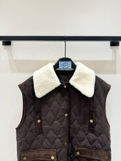 PRADA 25S SHEARLING VEST 245