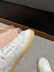 Dexun Sneaker White Canvas