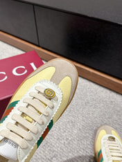 GG & ADIDAS SNEAKER KHAKI CALFSKIN