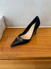 MY DD 25S HIGH HEEL 80MM IN BLACK CALFSKIN