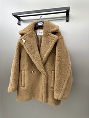 MAX MARA 25S TEDDY SHORT JACKET 072