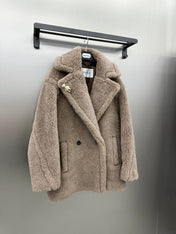 MAX MARA 25S TEDDY SHORT JACKET 070